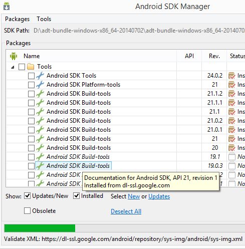 sdk manager